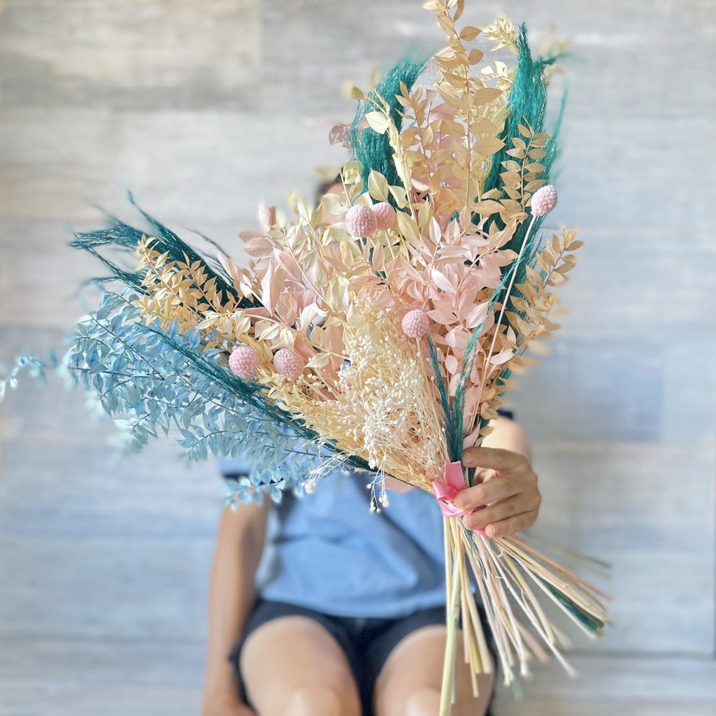 Ramo de flores preservado