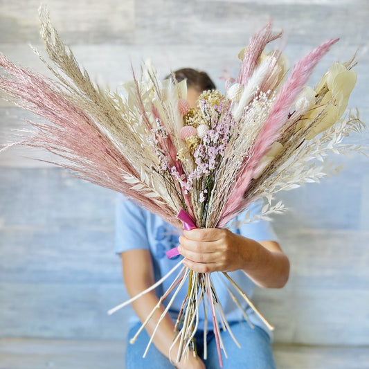 Ramo de flores preservadas mediano